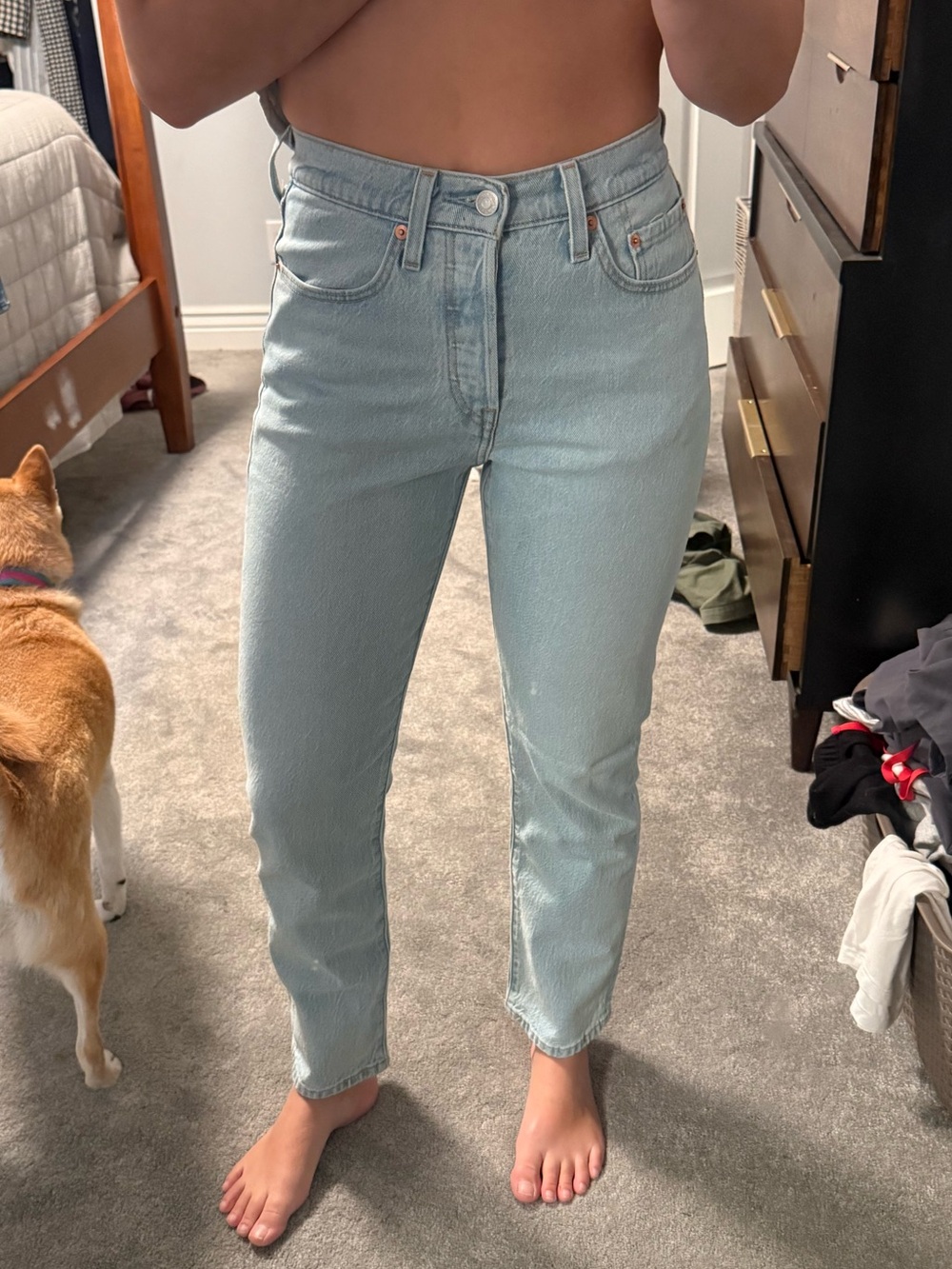 Levi’s straight jeans size 26